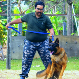 Happy dog at The Pets Villa dog hostel in Bhubaneswar